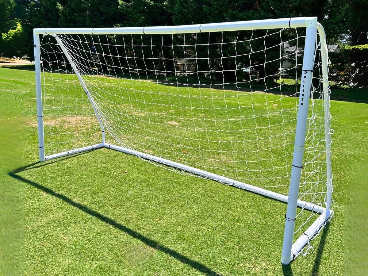Vallerta - 12x6 ft Regulation Size PVC Soccer Goal Net & Bag - Image 3
